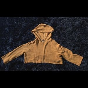 Cropped hoodie